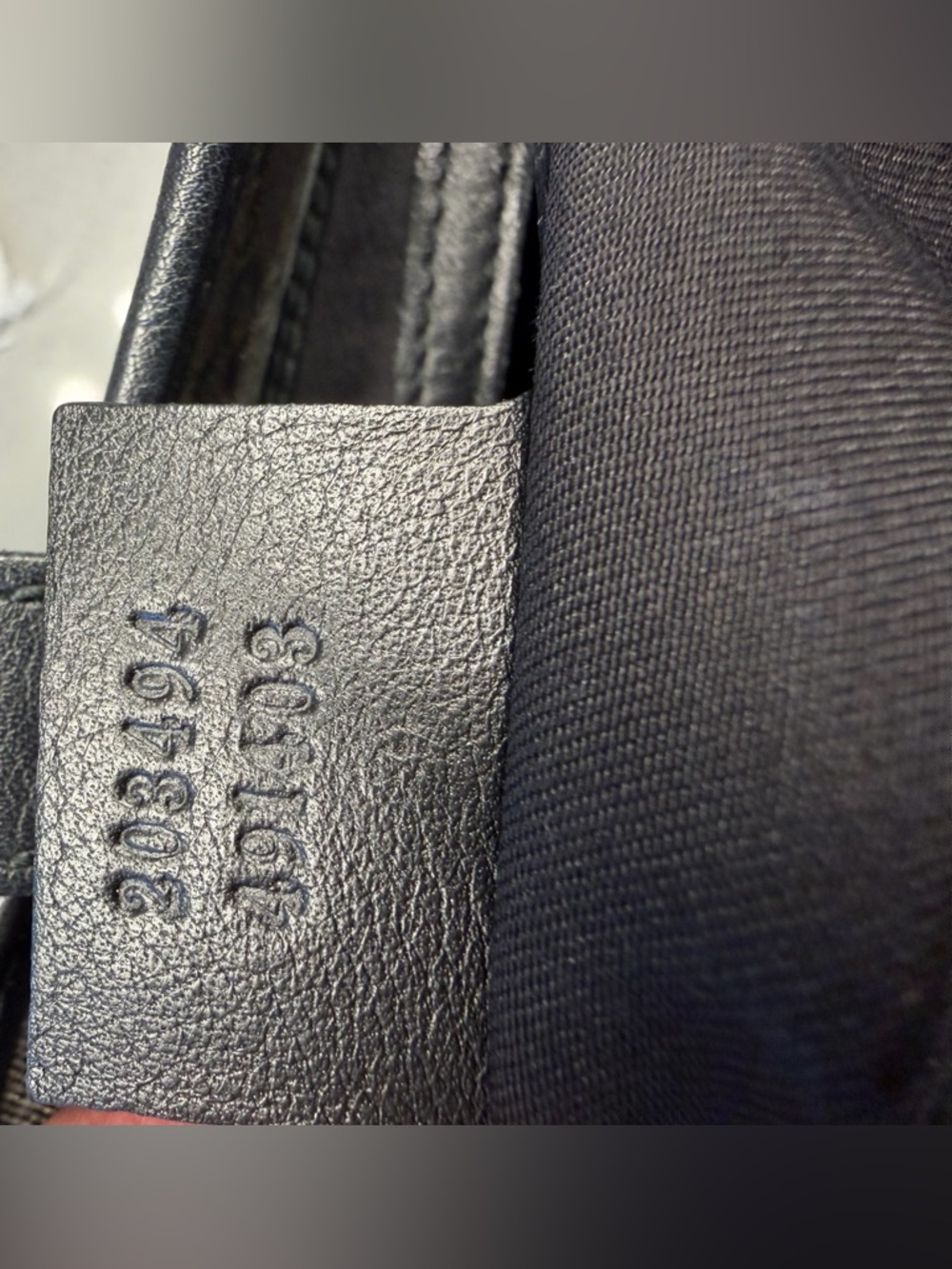 Authentic Gucci Joy GG Canvas/Leather Hobo Bag – Gunmetal and Black - Picture 6 of 11